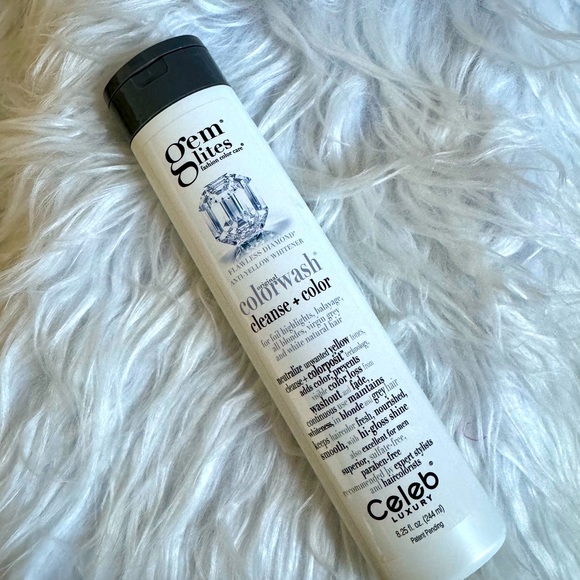 Celeb Luxury Gem Lites Colorwash Cleanse And Color Deposit Shampoo! New! - Picture 1 of 7
